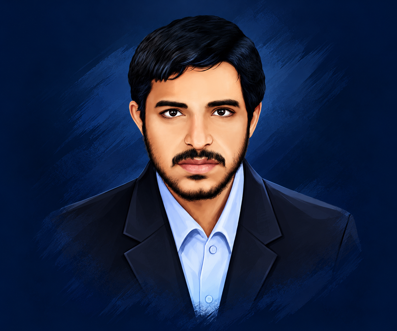 تصویر پرتره رسمی شهید سید محمدحسین علمالهدی